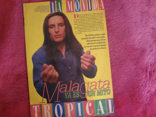 La Movida Tropical Malagata Laura Leon Poster