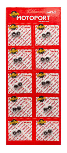 Retentor Valvula (par) Motoport Fazer 250 Moto Barato