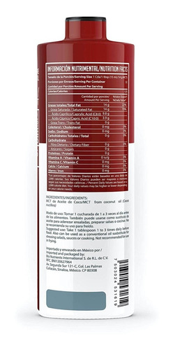 Imagen 8 de 8 de Wellthy Keto Mct Oil Aceite Mct 480ml Se