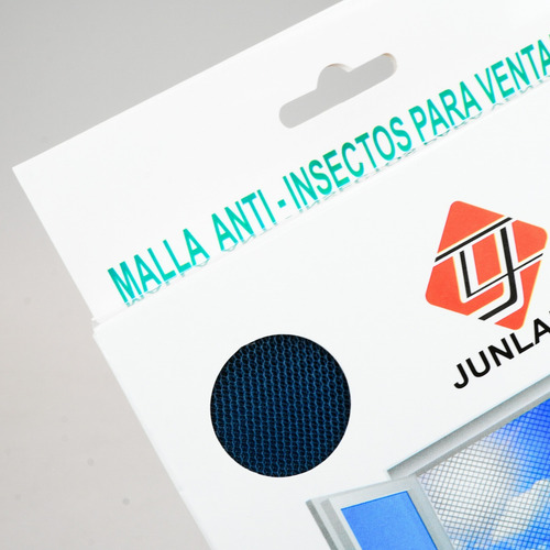 Malla Mosquitero Para Ventana Red Anti Insectos Ajustable Gris 150cm X 90cm