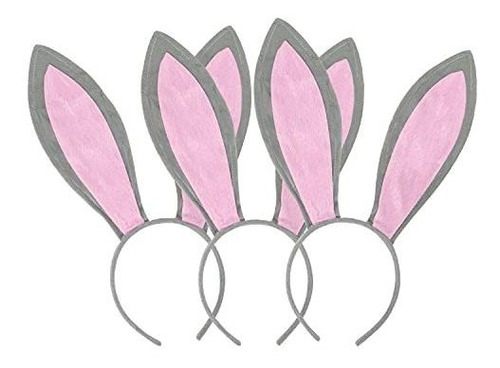 Jialwen Orejas De Conejo Headband, 3pcs Plush Rabbit J19sq