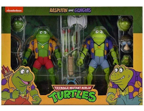 Teenage Mutant Ninja Turtles - Juego De Figuras De Acc