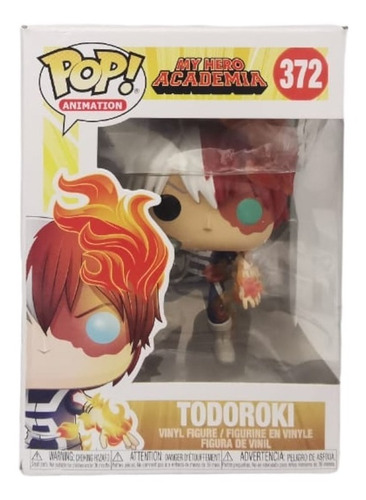 Funko Pop Todoroki 372 My Hero Academia Caja Lastimada