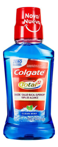 Enxaguante bucal Colgate Total 12 Anti-tártaro clean mint 250 ml
