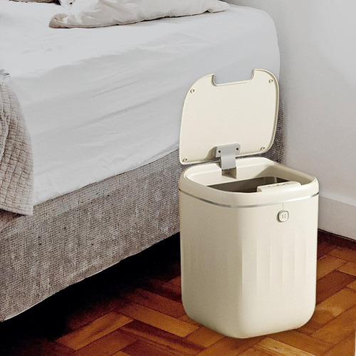 Cubo De Basura Inteligente Con Sensor De Movimiento Para