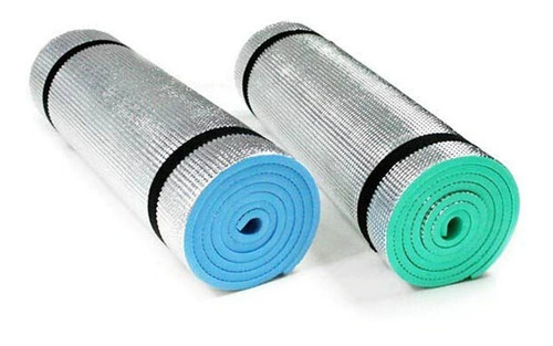 Imagen 5 de 10 de Colchoneta Aluminizada Aislante Goma Eva Gruesa Para Camping