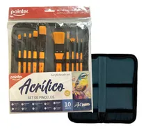 Comprar Set De Pinceles Art Pro Acrílico Pointer