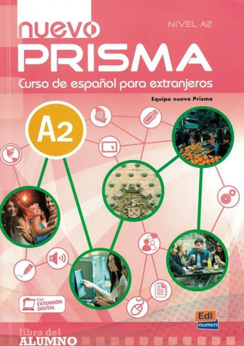Nuevo prisma A2 - Libro del alumno con CD, de Jose, Gelabert Maria. Editora Distribuidores Associados De Livros S.A., capa mole em español, 2013