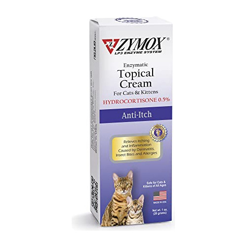 Crema Zymox Enzymatic Anti-itch Tópica Con 0.5% De F29td