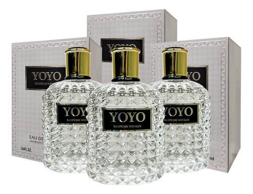3 Eau  Parfum Vaporisateur Natural Spray Yoyo Parfume Woman