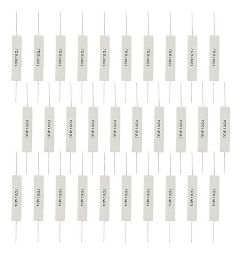 Xlx - Resistencias De Cemento De 10 W, 10 Ohm, 5 %, Resisten