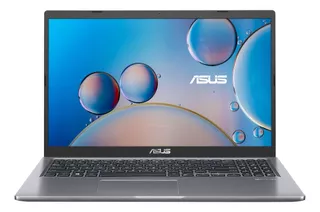 Notebook Asus X515EA gris 15.6", Intel Core i3 1115G4 4GB de RAM 256GB SSD, Intel UHD Graphics Xe G4 48EUs 60 Hz 1366x768px Windows 11 Home
