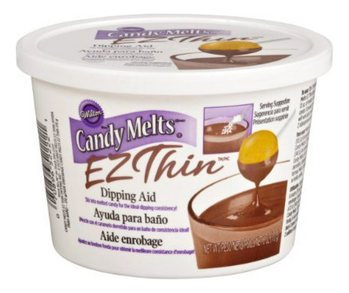 Ayuda Para Bañar Chocolates Wilton Ez Slim, 6 Oz.