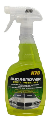 Limpiador De Insectos K78 Bug Remover Removedor Bicho Auto