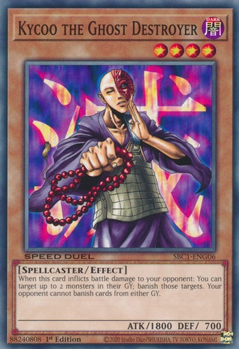 Kycoo The Ghost Destroyer (sbc1-eng06) Yu-gi-oh!