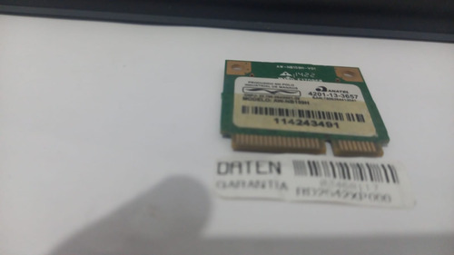 Placa Wireless Wifi Notebookpositivo Premium N/s 1a3450964 (Usado)