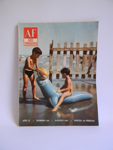 Revista Arte Fotográfico 1961 Ilustrada Fotografía