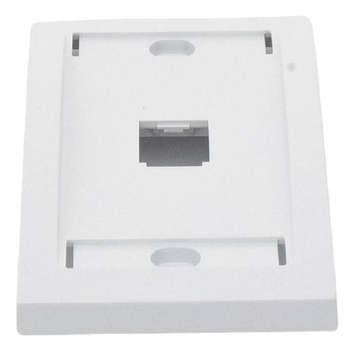 Panduit Placa De Pared Vertical 1 Pto. Blanco 10pza Cfpe1why