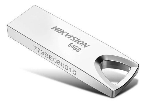 Pendrive 64gb Usb Hikvision Metal M200 3.0 Pc Pc Ps4 Xbox Color Plateado M200 usb 3.0