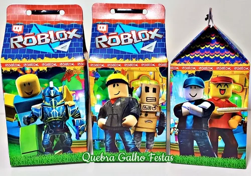 Kit Festa Pronta Roblox Completa com Decoração e Lembrancinha