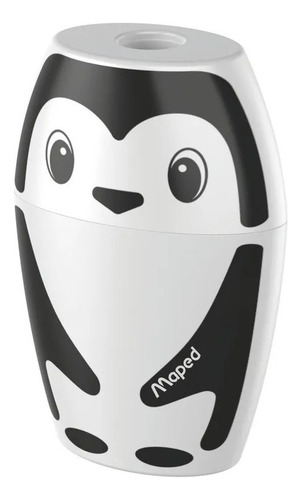 Apontador Com Depósito Escolar Shakky Panda 1 Furo Maped