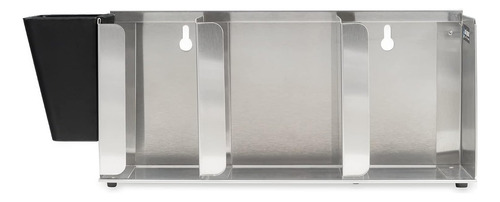 San Jamar L1014 - Organizador De Tapa Ajustable (acero In...