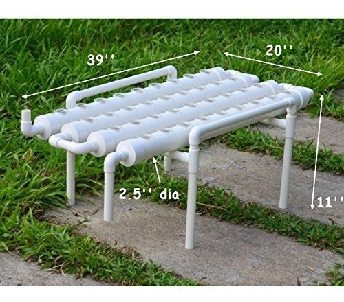 36 Hoyos Sitio Crecer Kit Profundo Agua Cultura Jardin Sist