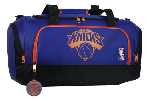 Bolso Deportivo Nba New York Knicks Oficial Con Botinero