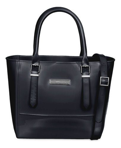 Bolsa Petite Jolie Daily Preto/grafite Pj10012 Cor Preto