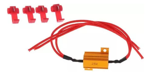 Kit 6x Resistor Canceller Canbus P/ Lâmpada De Led 12v 25w