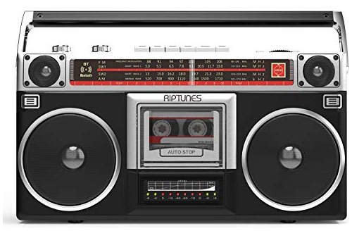 Riptunes Boombox Radio Cassette Player Recorder, Kqs64