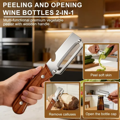 Set De 2 Peladores De Verduras Multifunción Premium | Cuotas sin ...
