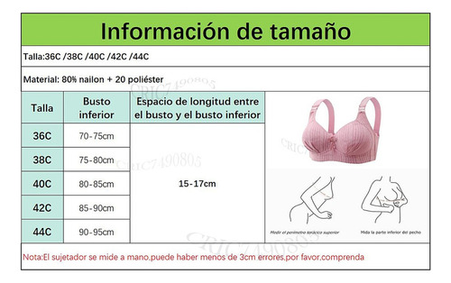 . Oxidado Suave Moda Brassier Sin Varillascomodo 3 Pcs