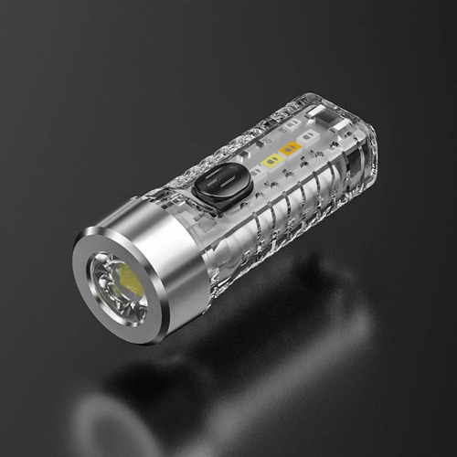 . 4 Mini Linterna Led, Linterna Portátil Roja Y Resistente