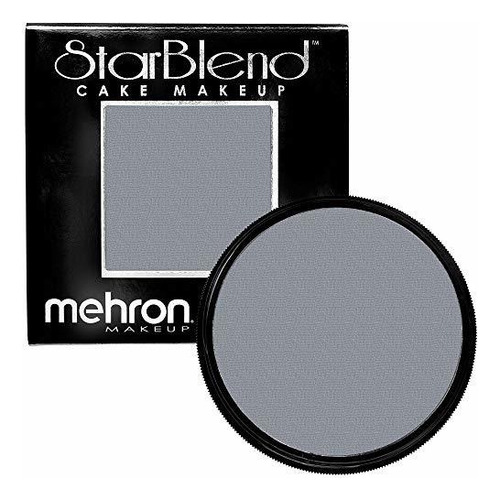 Mehron Maquillaje Starblend Cake (2 Oz) (gris Cla