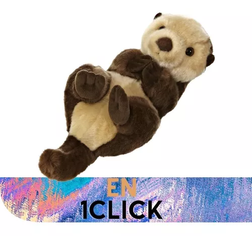 Peluche De Nutria Marina Aurora 25cm