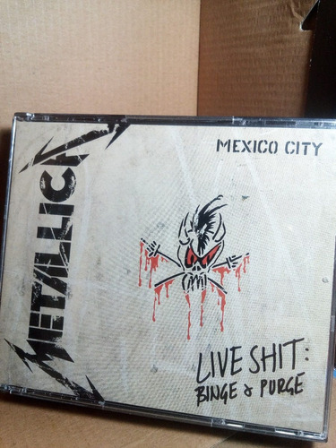 Cd Triple Metallica Live Shit Bringe Y Purge México City