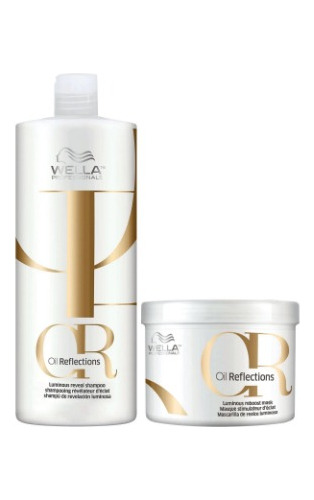 Wella Oil Reflections  Dúo Shampoo 1l + Mask 500 Ml