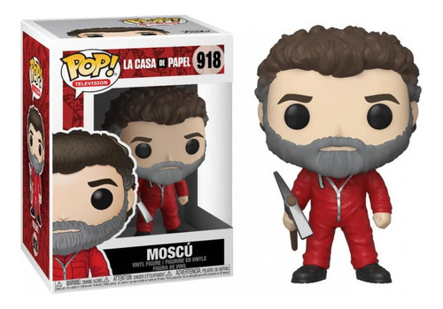 Funko Pop - Moscu - N° 918 - La Casa De Papel