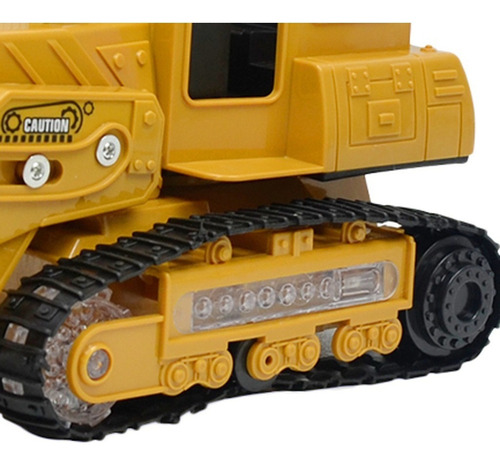 Caminhão Guindaste De Controle Remoto Brinquedo 1:24