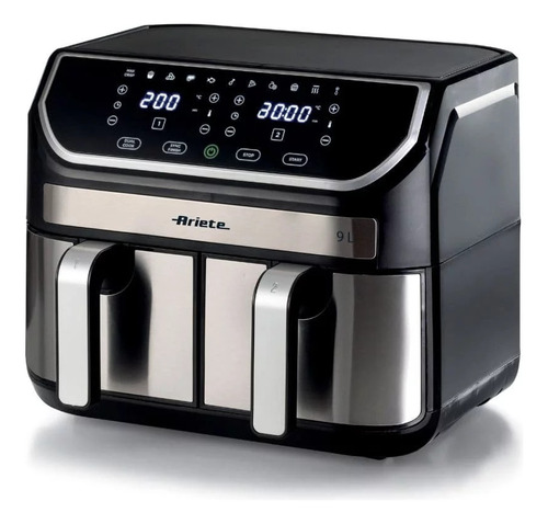 Fritadeira Air Fryer Metal Duplo Cesto Ariete BY Delonghi 9 L 1700w 127v