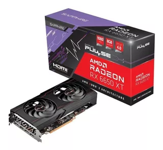 Placa De Video Sapphire Pulse Amd Radeon Rx 6650xt 8gb Gddr6