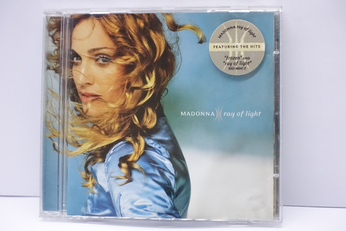 Cd Madonna Ray Of Light 1998 Maverick/warner Ed. Europea