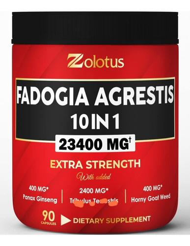 Fadogia Agrestis 10 En 1, 23,400mg Extract