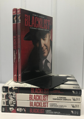 The Blacklist 1a - 2a - 3a- 4a E 5a Temporadas Completas (Usado)