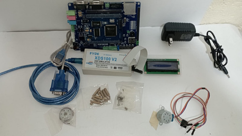 Emulador Dspxds100v2 Jtag + Tarjeta Pop28335 Tms320f28335 (Usado)