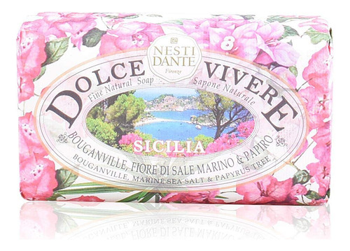 Dolce Vivere Sicilia Bougainville, Barra De Jabon Natural Fi