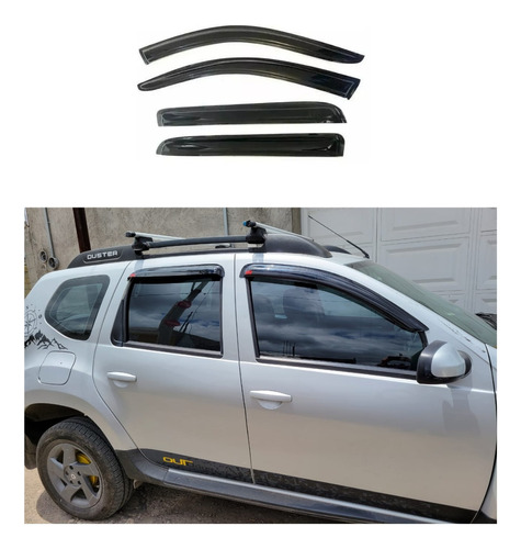 Botaguas Deflectores Ventanas Renault Duster 2009 A 2018