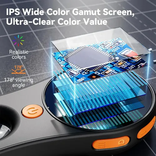 Microscopio para Niños con Pantalla de 5 cm 500x,Microscopio Portátil Infantil - Lupa Educativa con Mango Ergonómico para Experimentos Científicos y Naturaleza Microscopio para Niños con Pantalla de 5 cm 500x,Microscopio Portátil Infantil - Lupa Educativa con Mango Ergonómico para Experimentos Científicos y Naturaleza