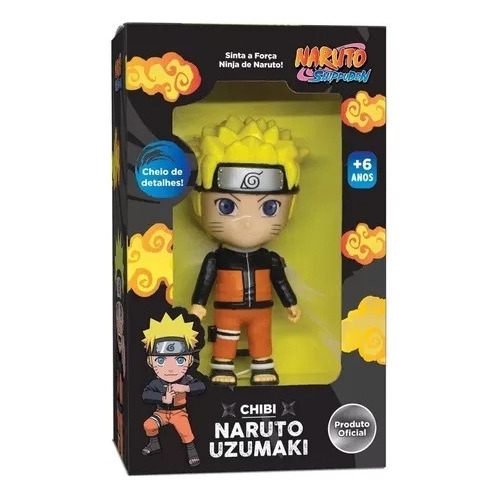 Muñeco Naruto Uzumaki Ninja 14 Cm